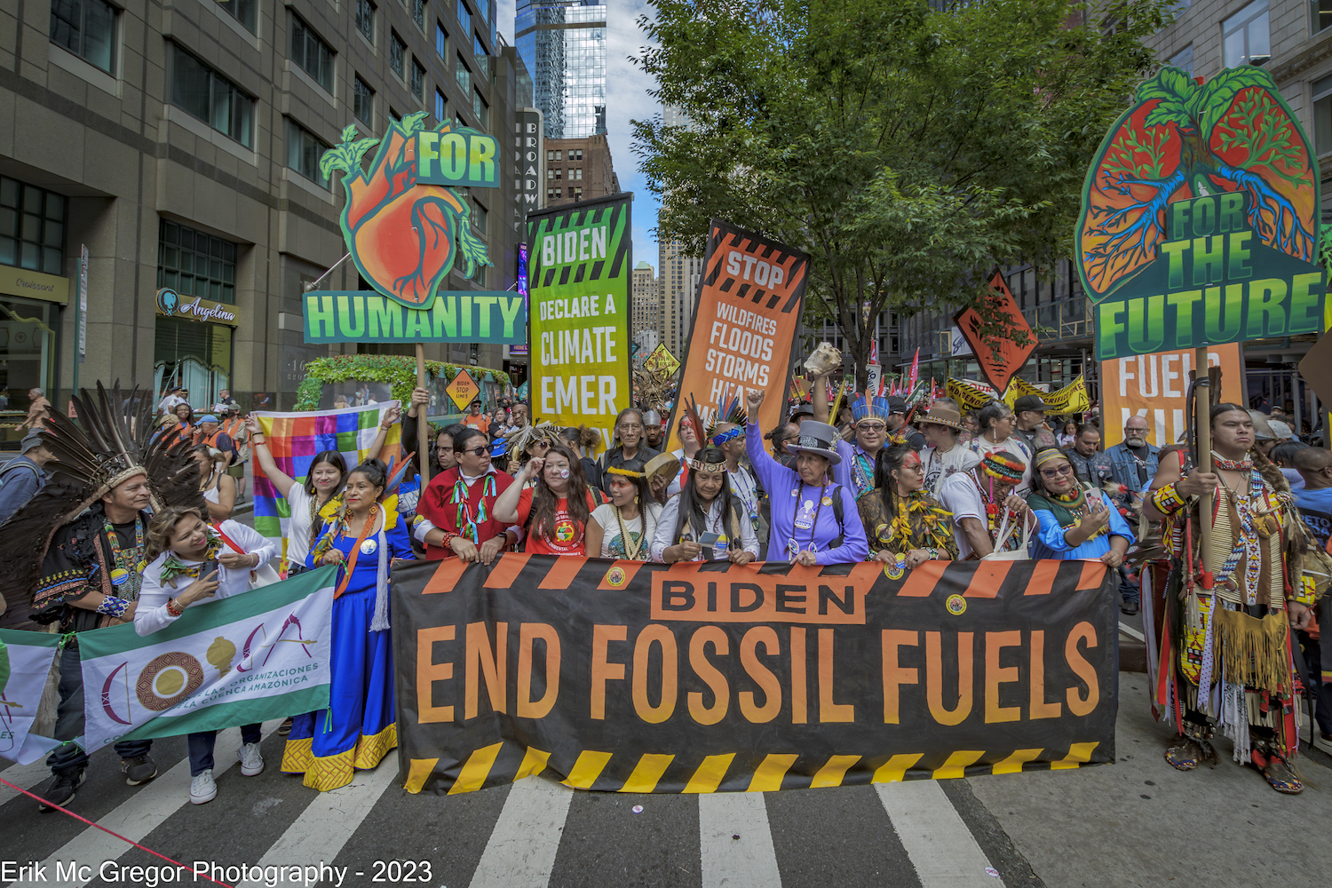 Thousands March Worldwide to End Fossil Fuels, as Biden Continues to Shirk His Responsibility to Address Climate Change