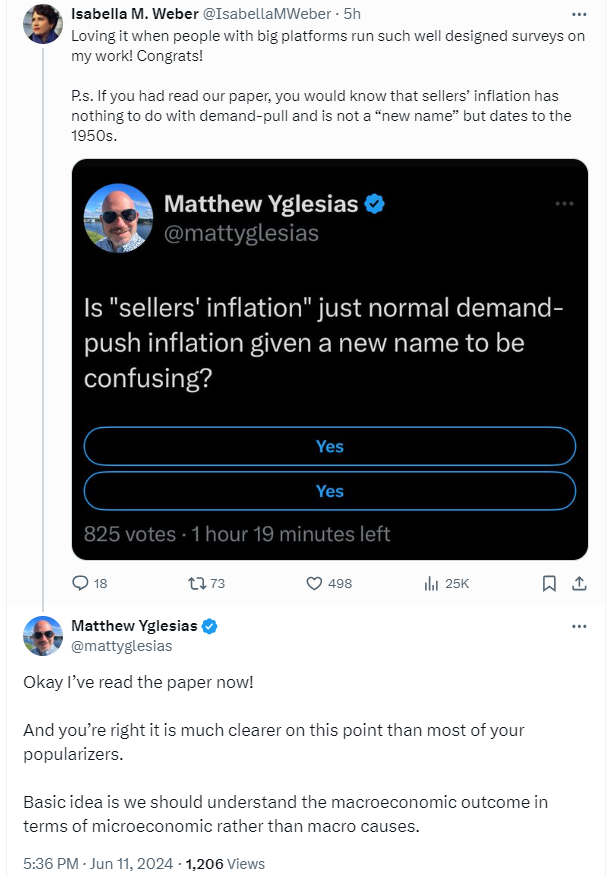 Matt Yglesias’ Understanding of Inflation is Still Fake